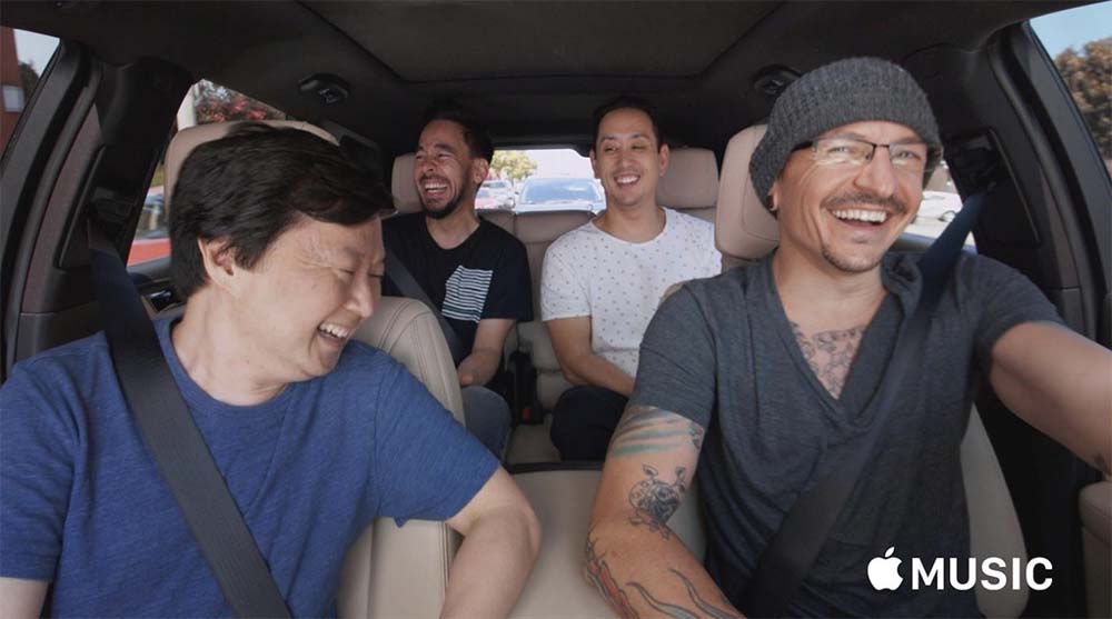 Carpool Karaoke : l'épisode avec Chester Bennington (Linkin Park) sera gratuit