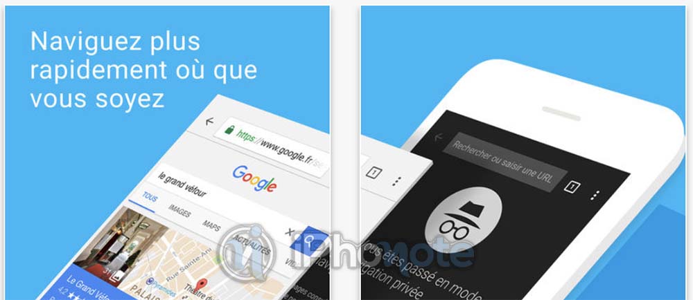 chrome-ios Chrome iOS : deux nouveaux widgets et ajout du glisser-déposer sur iPad