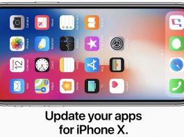 Les développeurs sont invités à adapter leurs apps au nouvel écran de l'iPhone X