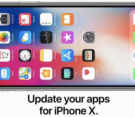 Les développeurs sont invités à adapter leurs apps au nouvel écran de l'iPhone X