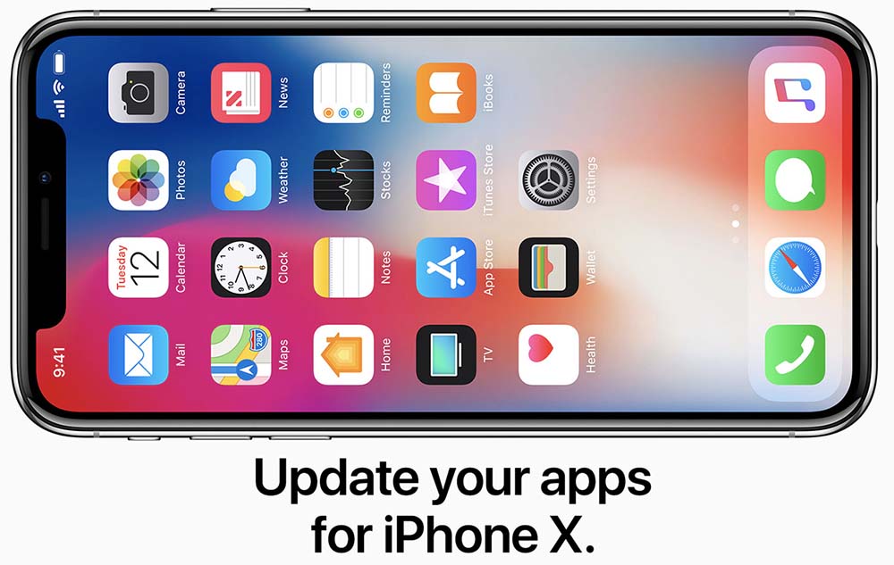 developpeurs-ecran-iphone-x Les développeurs sont invités à adapter leurs apps au nouvel écran de l'iPhone X