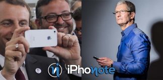 Les premiers éléments de l'entretien de Tim Cook avec Emmanuel Macron