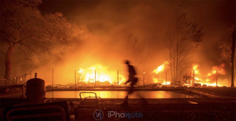 incendie-californie-apple Incendie Californie : Apple a fait un don d'un million de dollars