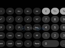 iOS 11.2 corrige le bug dans l'app Calculatrice