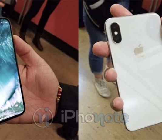De nouvelles images de l’iPhone X dans la nature De nouvelles images de l'iPhone X dans la nature