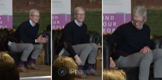 Quand l'iPhone X tombe de la poche de Tim Cook [Vidéo]