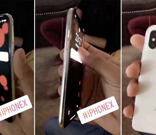 Un autre iPhone X aperçu hors des murs d'Apple [Vidéo]