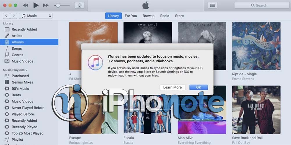 iTunes 12.6.3 disponible avec l'App Store et d'autres fonctionnalités