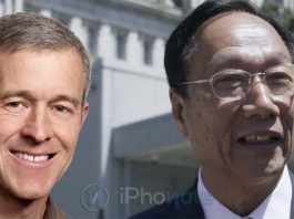 Jeff Williams et le PDG de Foxconn se sont rencontrés ce matin au sujet de l'iPhone X