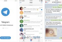 Importante mise à jour de l'app Telegram Messenger
