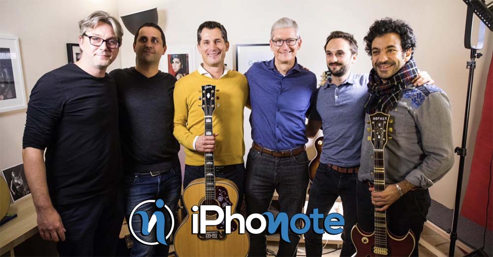 Tim Cook a fait un petit arrêt dans les locaux de CoachGuitar