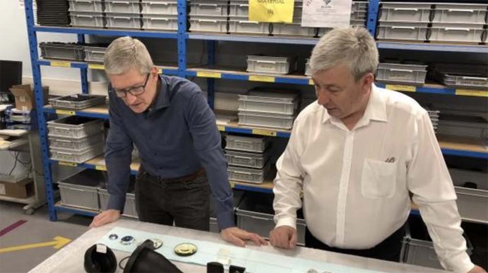 Tim Cook fait une escale chez Eldim ! [Photos]