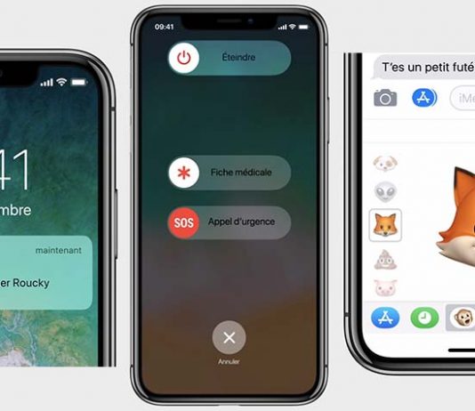 Apple donne des conseils de « Bienvenue sur l’iPhone X »