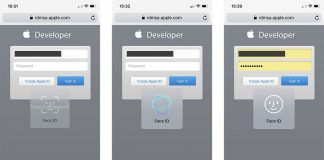 Face ID utile aussi pour le remplissage automatique des mots de passe