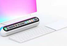 Et si le Mac mini prenait l'allure d'une enceinte avec Touch Bar [Concept]