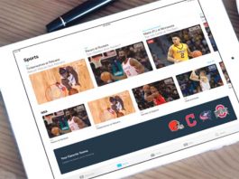La section Sports apparaît dans l’app TV sur les appareils iOS et TVOS sous 11.2 bêta La section Sports apparaît dans l'app TV sur les appareils iOS et TVOS sous 11.2 bêta