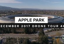 Apple Park : encore un petit survol de drone avant Noël [Vidéo 4K]