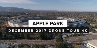 Apple Park : encore un petit survol de drone avant Noël [Vidéo 4K]