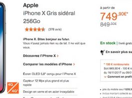 iPhone X : les délais d’expédition s’améliorent chez Apple, Orange et Sosh