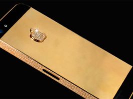 Un iPhone 5 en or et diamant estimé à 11,5 millions de dollars