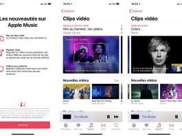 La nouvelle section Clips vidéo arrive sur Apple Music avant iOS 11.3