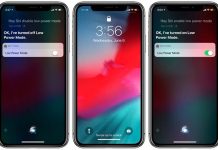 iOS 12: « Dis Siri » reste actif même en mode « Économie d’énergie »