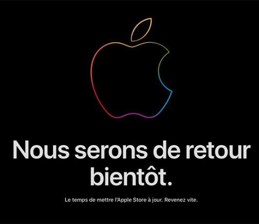 L’Apple Store en ligne est maintenant fermé, retour à 09h01 !