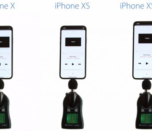 Test de volume entre les iPhone X, iPhone XS et iPhone XS Max