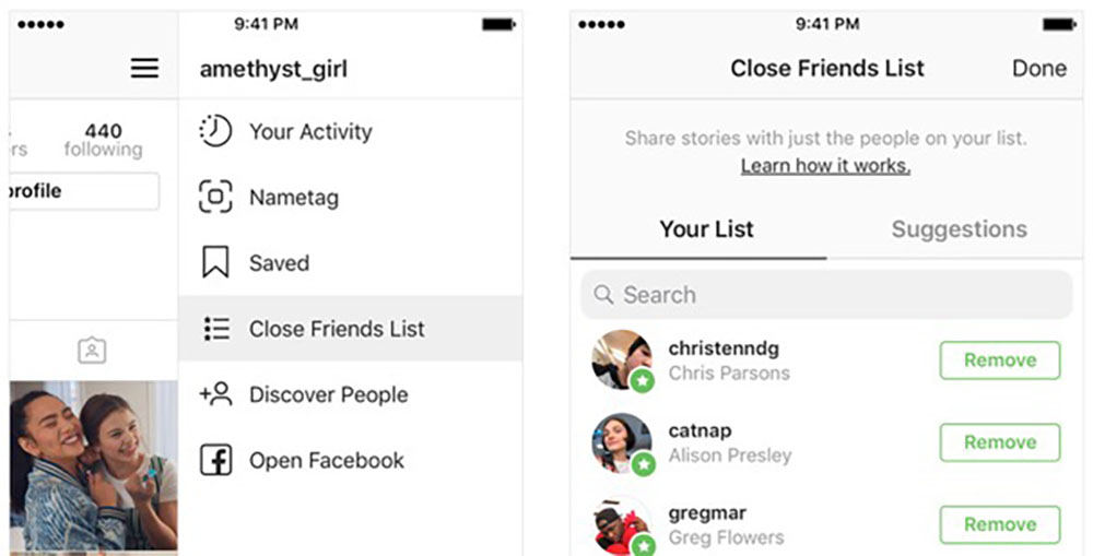 instagram-amis-proches