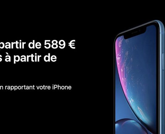 Apple veut booster les ventes des iPhone XR (589€) et iPhone XS (889€)