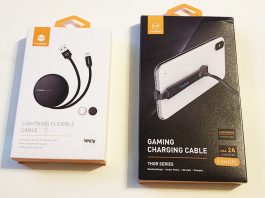 Tests de deux câbles Lightning, un rétractable et un dédié au gaming