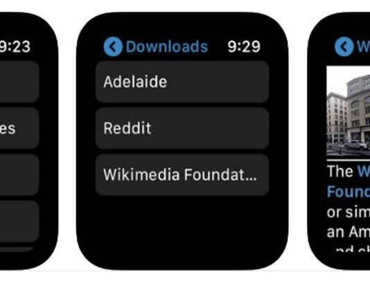 MiniWiki : 40 millions d’articles wikipedia sur votre Apple Watch