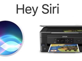 Siri est maintenant compatible avec les imprimantes Epson