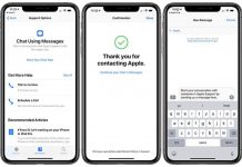 Support Apple : vous pouvez discuter avec des experts via iMessage