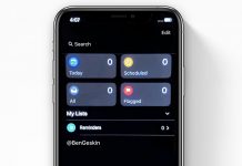 iOS 13, voici la nouvelle application Reminders en mode sombre