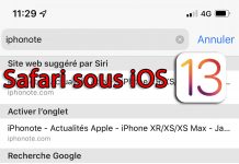 Safari sur iOS 13 permet de ne pas ouvrir deux fois le même site