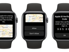watchOS 6 : l’Apple Watch comme système de vérification de l’Apple ID