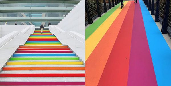 Ancien logo Rainbow Apple Park