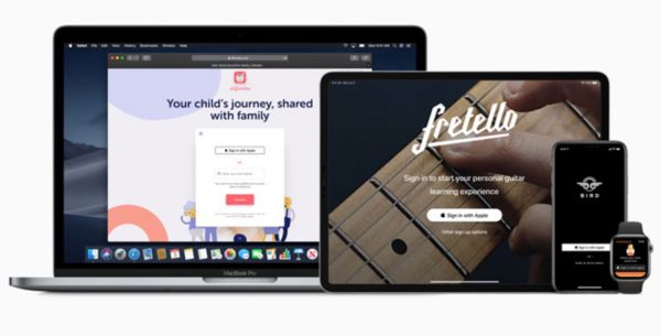 iOS 13 : "Sign in with Apple"