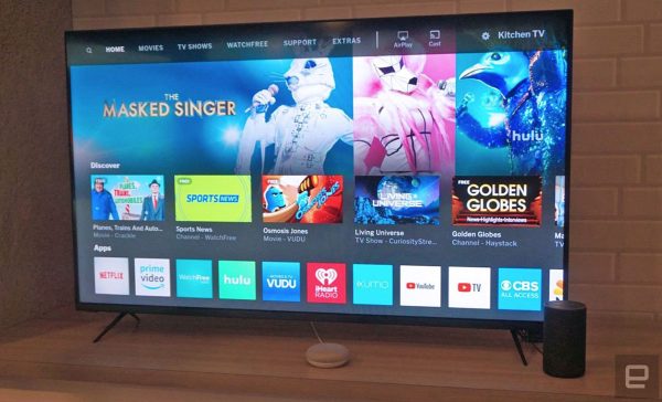 Vizio support d'AirPlay 2 et HomeKit