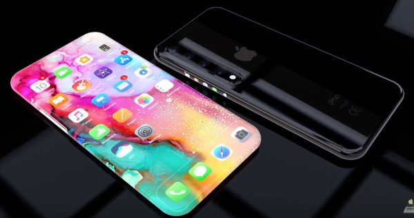Concept iPhone à écran OLED incurvé