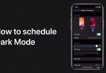 iOS 13 : Apple vous apprend à planifier le mode sombre sur iPhone/iPad