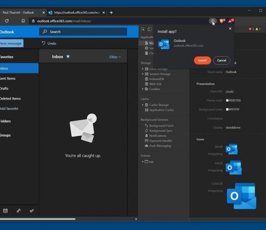 Microsoft transforme Outlook.com en une Progressive Web App pour macOS