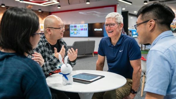 Tim Cook à Singapour