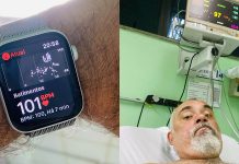 Un brésilien a échappé à la mort grâce à son Apple Watch