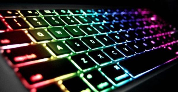 clavier rétroéclairé dynamique
