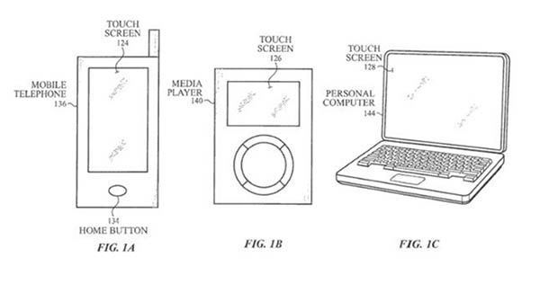 Brevet Apple Touch ID