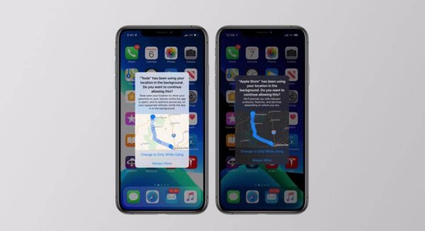 iOS 13 : rappels le suivi de localisation