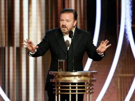 Ricky Gervais critique Apple pour les Golden Globes