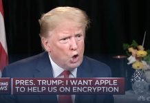 Trump redemande à Apple de déverrouiller les iPhone des criminels